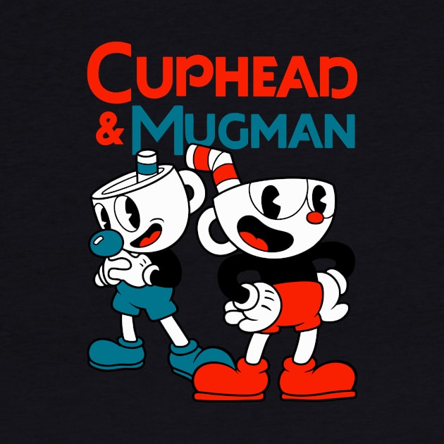 Cuphead & Mugman by vesterias